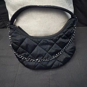 MZ Wallace Quilted Bowery Shoulder Bag - Black